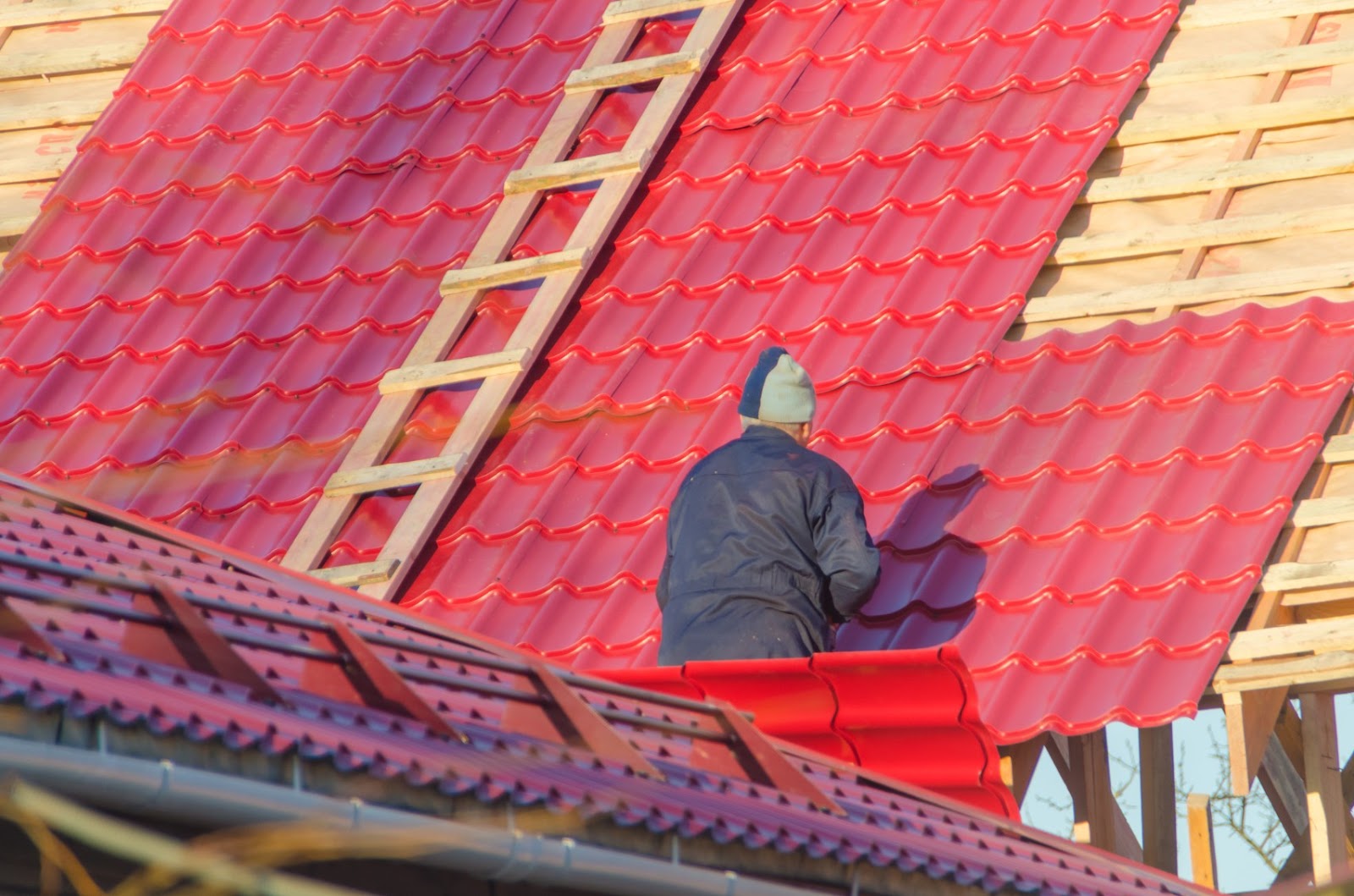montaj tigla metalica pentru acoperis